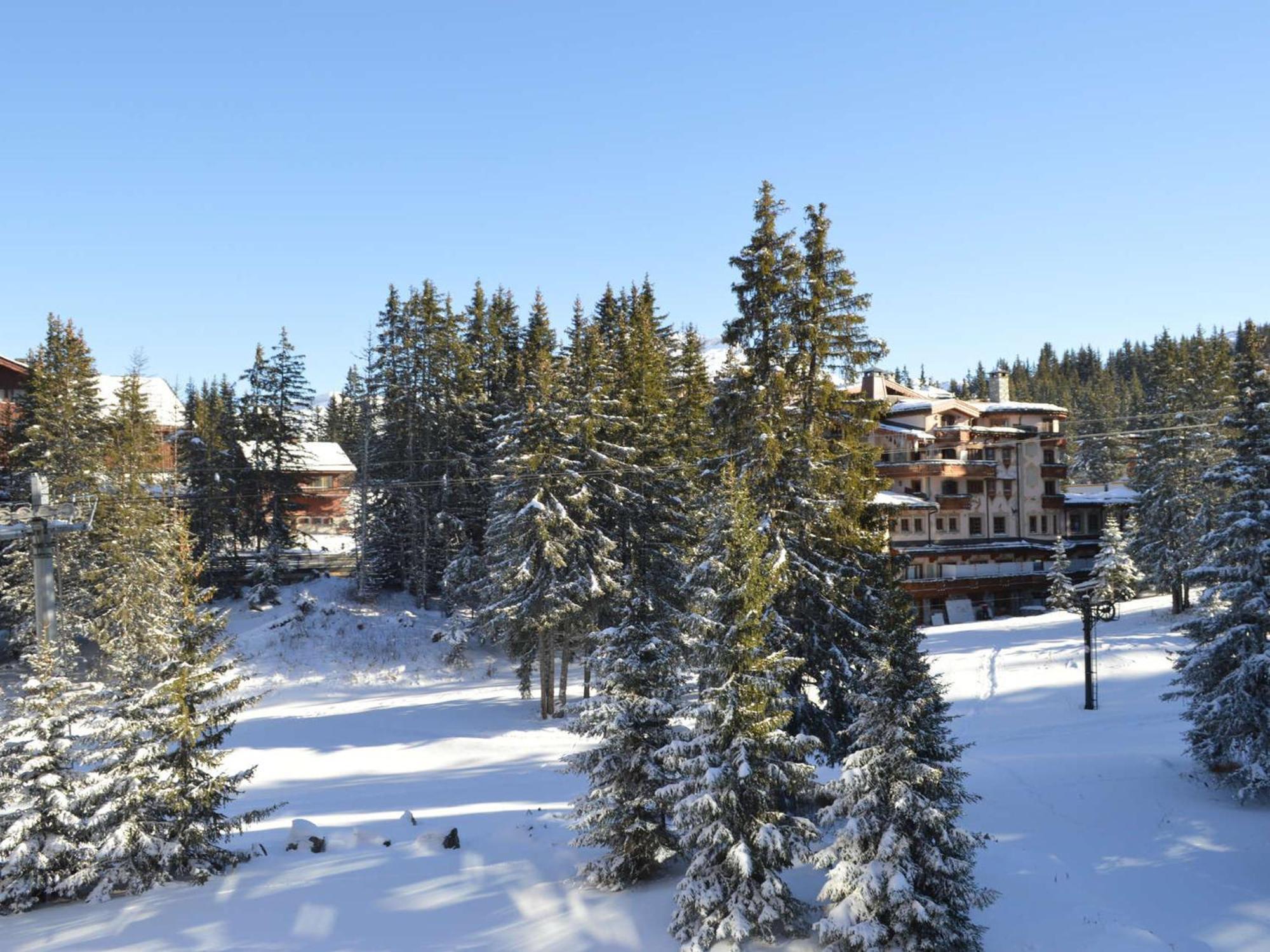 Апартаменти Confort Et Skis Aux Pieds A Courchevel 1850, Wifi, Parking - Fr-1-575-61 Екстер'єр фото